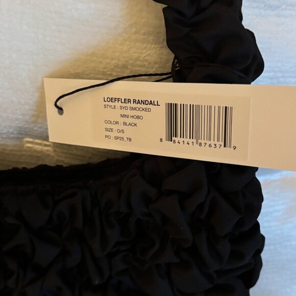 Loeffler Randall Syd Black Mini Hobo Bag - Picture 4 of 11